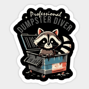 Professional Dumpster Diver Sticker